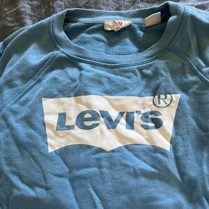 Vintage baby blue Levi’s sweatshirt cotton comfortable great condition